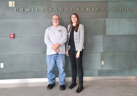 Maddie Mix and John Harty