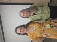 Hanora and her mentor, Wendy Maury