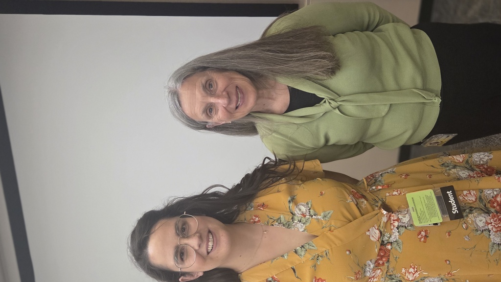 Hanora and her mentor, Wendy Maury